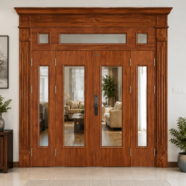 Cửa huỳnh thép 4 cánh